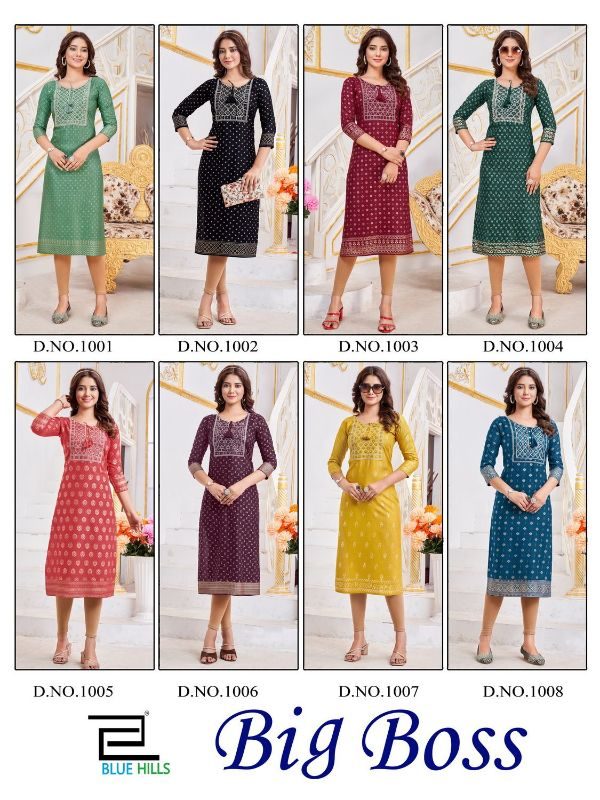 BLUE HILLS Presenting New Kurti Collection For Girls And Women Wholesalers And Manufacturer In
