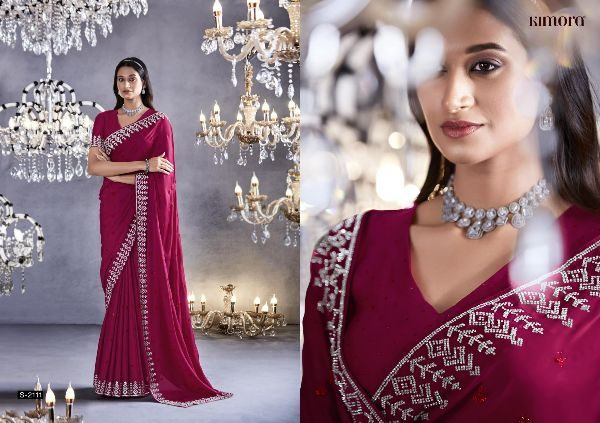 kimora sunehri 17 pure silk paithani saree with designer blouse collection  Catalog